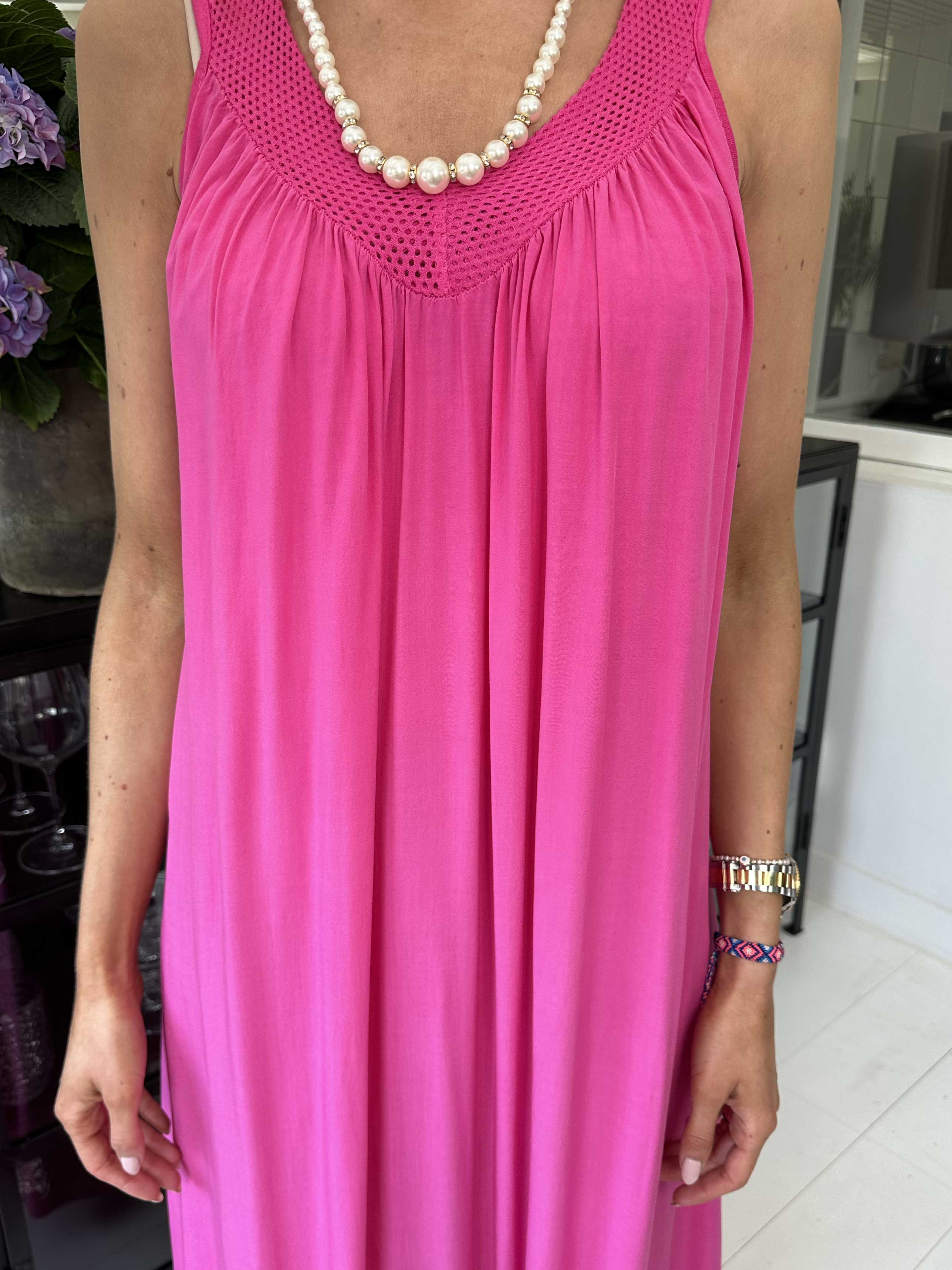 Arizona - Lang sommerkjole med brede stropper